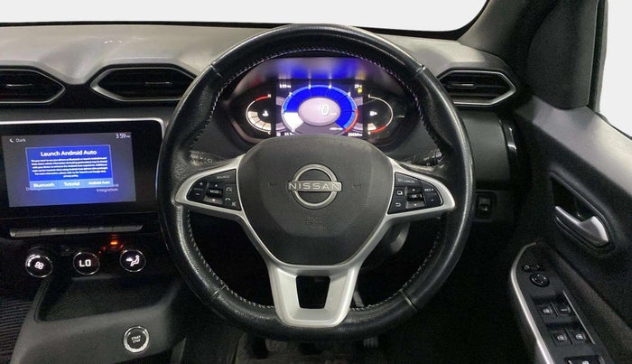 2022 Nissan MAGNITE XV PREMIUM TURBO (O), Petrol, Manual, 26,600 km, Steering Wheel Close Up