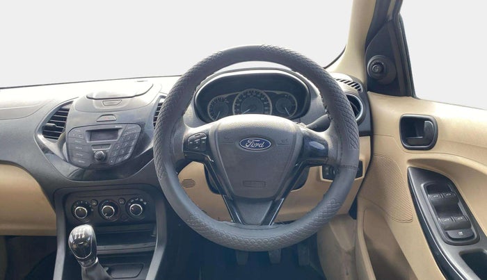 2016 Ford Figo Aspire TREND 1.2 PETROL, Petrol, Manual, 25,203 km, Steering Wheel Close Up