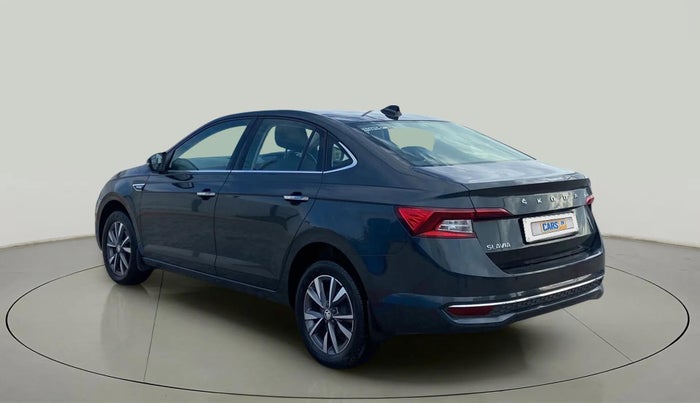 2022 Skoda SLAVIA STYLE 1.0L TSI AT, Petrol, Automatic, 25,663 km, Left Back Diagonal