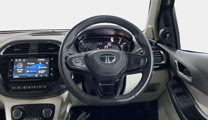 2024 Tata TIGOR XZA Plus iCNG , CNG, Automatic, 11,218 km, Steering Wheel Close Up