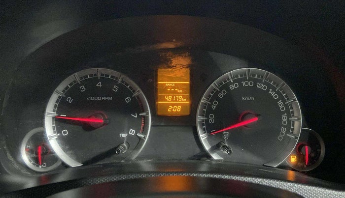 2016 Maruti Swift VXI, Petrol, Manual, 48,179 km, Odometer Image