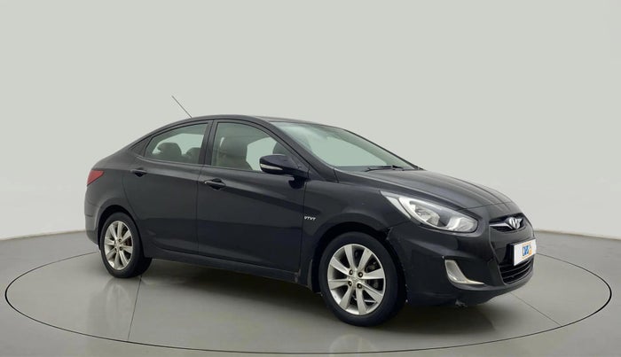 2012 Hyundai Verna FLUIDIC 1.6 VTVT SX, Petrol, Manual, 49,512 km, Right Front Diagonal