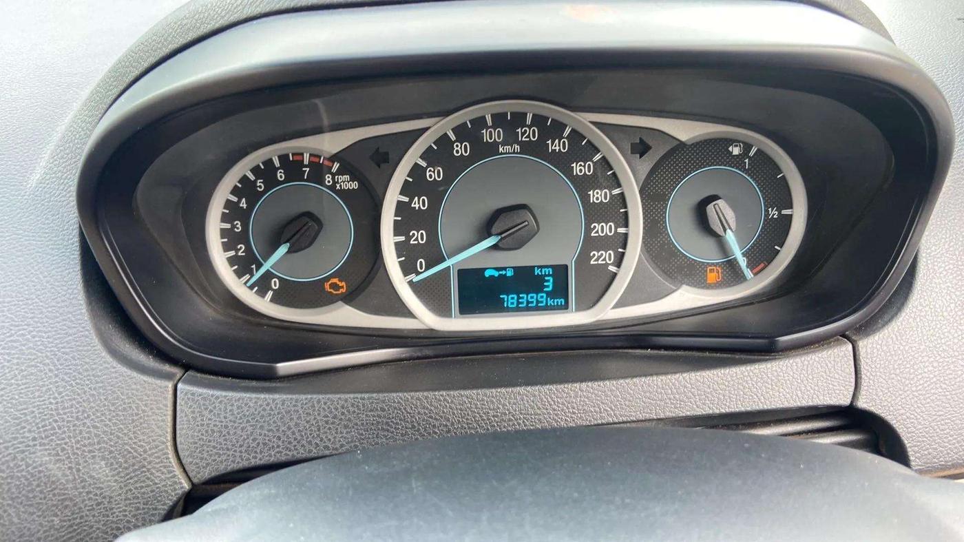 2018 Ford Figo Aspire TITANIUM 1.2 PETROL, CNG, Manual, 78,658 km, Odometer Image