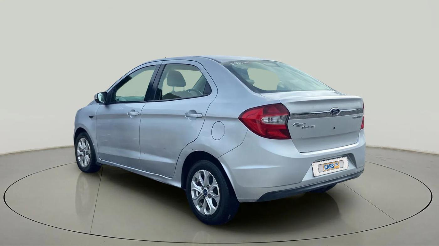 2018 Ford Figo Aspire TITANIUM 1.2 PETROL, CNG, Manual, 78,658 km, Left Back Diagonal