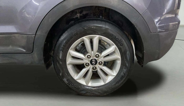 2017 Hyundai Creta SX PLUS 1.6 PETROL, Petrol, Manual, 1,01,808 km, Left Rear Wheel
