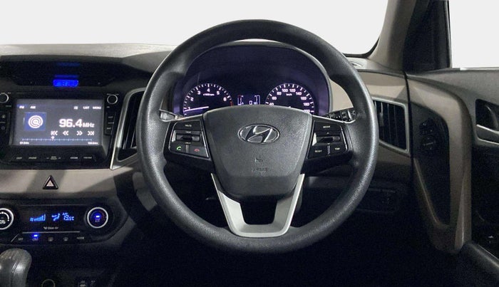 2017 Hyundai Creta SX PLUS 1.6 PETROL, Petrol, Manual, 1,01,808 km, Steering Wheel Close Up