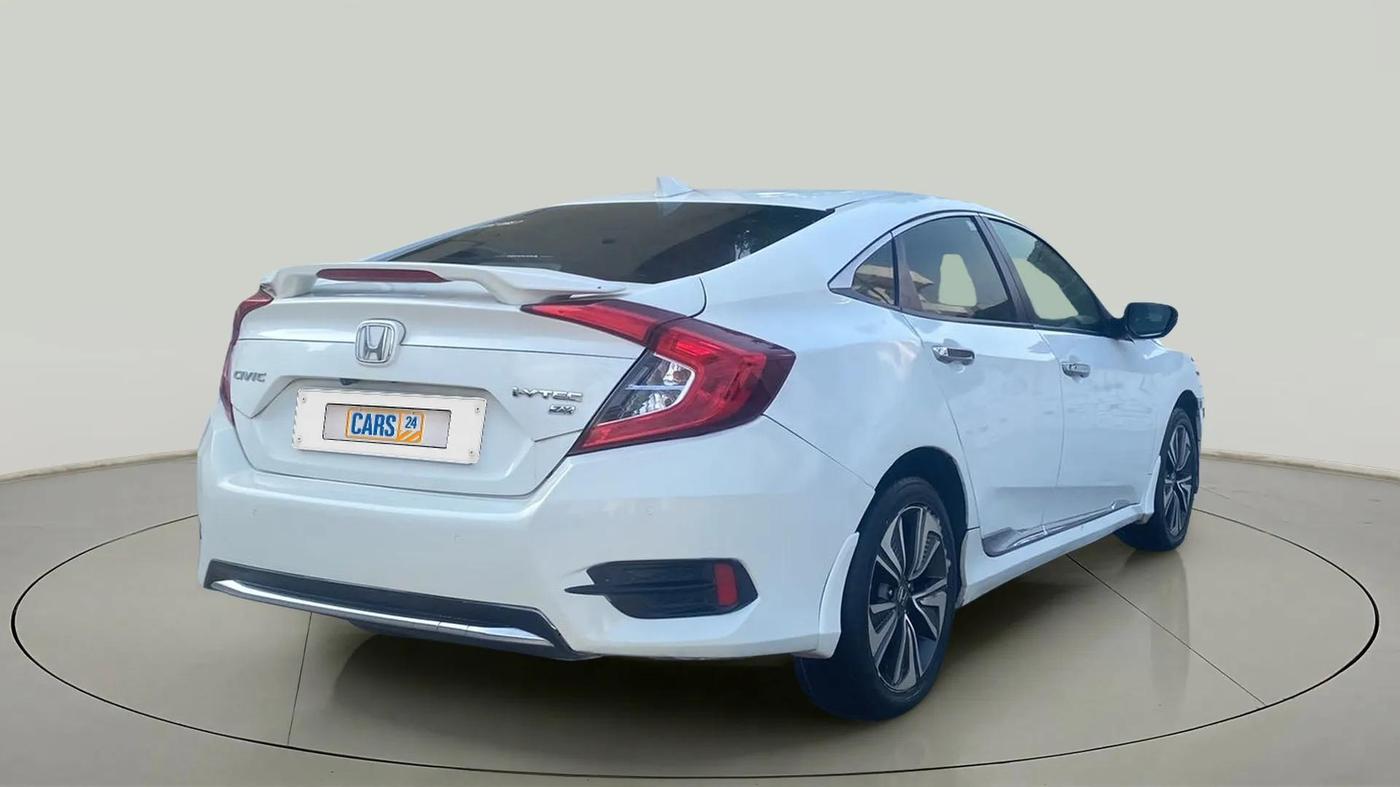2020 Honda Civic 1.8L I-VTEC ZX CVT, Petrol, Automatic, 49,065 km, Right Back Diagonal
