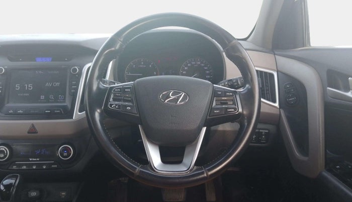 2018 Hyundai Creta SX AT 1.6 DIESEL, Diesel, Automatic, 65,481 km, Steering Wheel Close Up