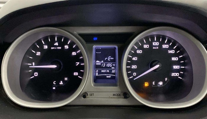 2017 Tata Tiago XZ PETROL, Petrol, Manual, 1,31,807 km, Odometer Image