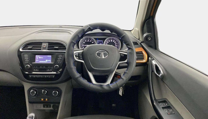 2017 Tata Tiago XZ PETROL, Petrol, Manual, 1,31,807 km, Steering Wheel Close Up