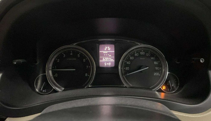 2018 Maruti Ciaz ALPHA 1.4 PETROL, Petrol, Manual, 62,825 km, Odometer Image