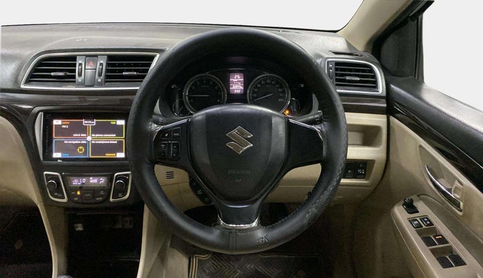 2018 Maruti Ciaz ALPHA 1.4 PETROL, Petrol, Manual, 62,825 km, Steering Wheel Close Up