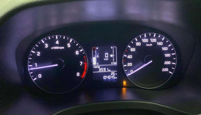 2016 Hyundai Creta SX PLUS 1.6 PETROL, Petrol, Manual, 1,04,629 km, Odometer Image