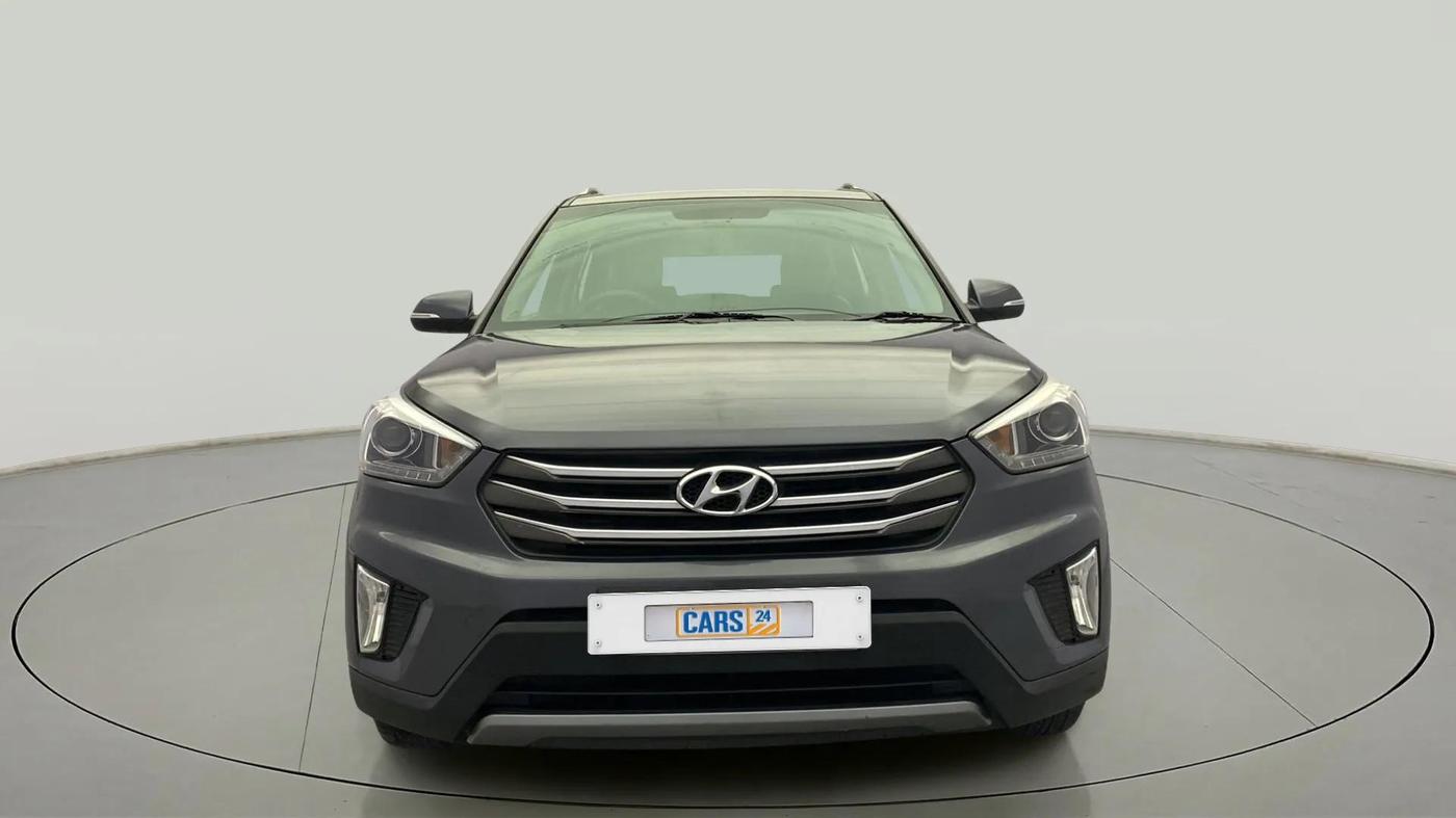 2016 Hyundai Creta SX PLUS 1.6 PETROL, Petrol, Manual, 1,04,724 km, Front