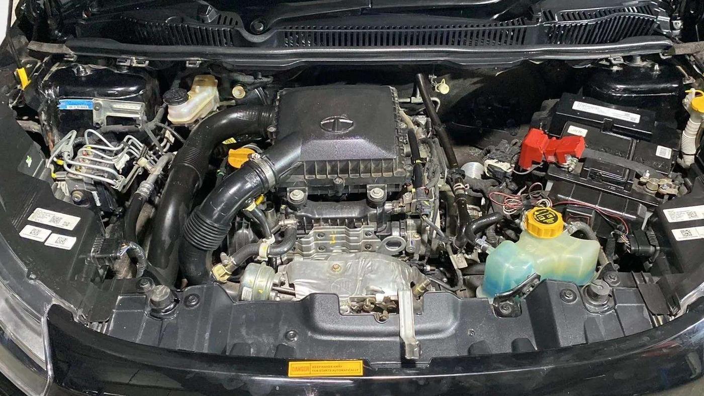 2022 Tata NEXON XZA PLUS PETROL DARK EDITION, Petrol, Automatic, 9,692 km, Open Bonet