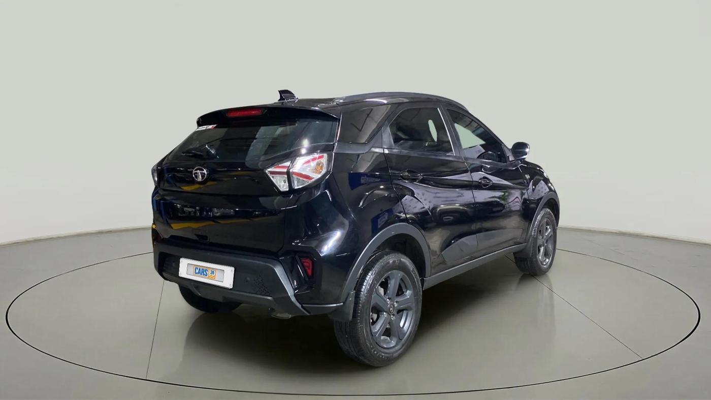 2022 Tata NEXON XZA PLUS PETROL DARK EDITION, Petrol, Automatic, 9,692 km, Right Back Diagonal