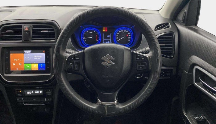 2022 Maruti Vitara Brezza ZXI PLUS, Petrol, Manual, 39,391 km, Steering Wheel Close Up
