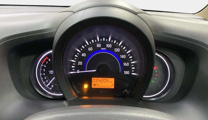 2014 Honda Brio VX AT, Petrol, Automatic, 34,179 km, Odometer Image