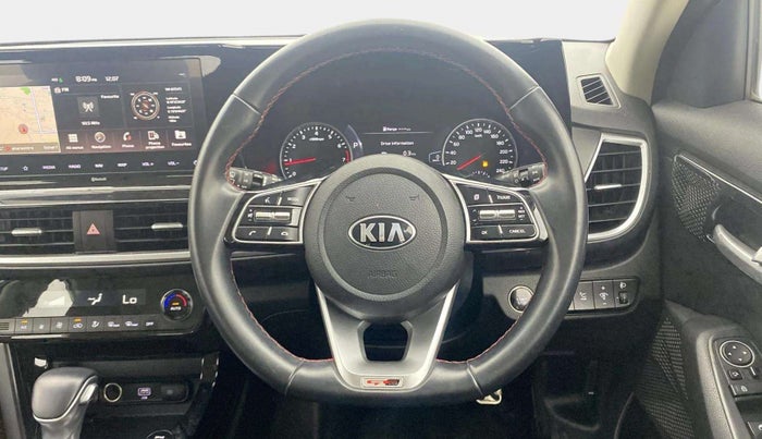 2020 KIA SELTOS GTX AT 1.4 PETROL, Petrol, Automatic, 26,545 km, Steering Wheel Close Up