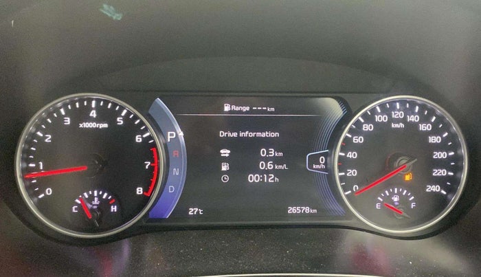 2020 KIA SELTOS GTX AT 1.4 PETROL, Petrol, Automatic, 26,545 km, Odometer Image