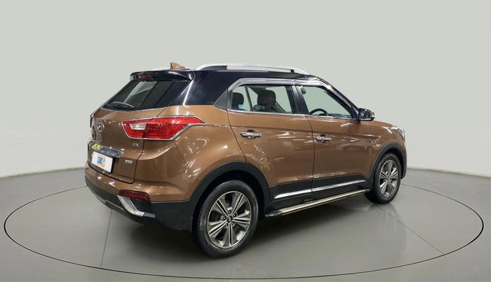2016 Hyundai Creta SX PLUS AT 1.6 PETROL, Petrol, Automatic, 1,02,889 km, Right Back Diagonal