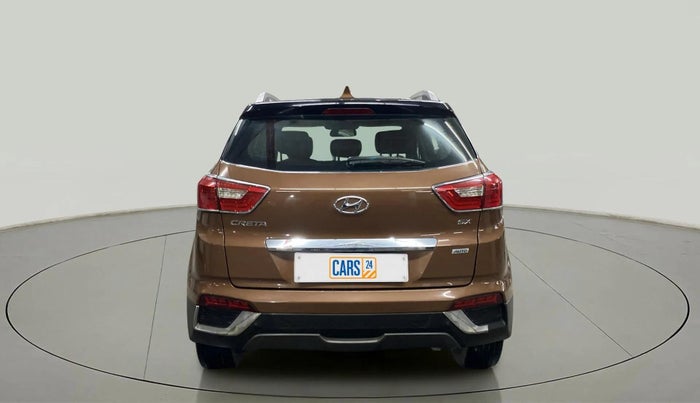 2016 Hyundai Creta SX PLUS AT 1.6 PETROL, Petrol, Automatic, 1,02,889 km, Back/Rear