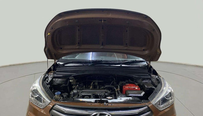 2016 Hyundai Creta SX PLUS AT 1.6 PETROL, Petrol, Automatic, 1,02,889 km, Open Bonet