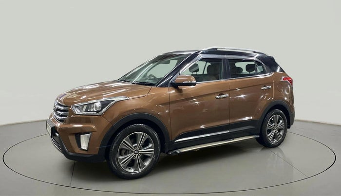 2016 Hyundai Creta SX PLUS AT 1.6 PETROL, Petrol, Automatic, 1,02,889 km, Left Front Diagonal