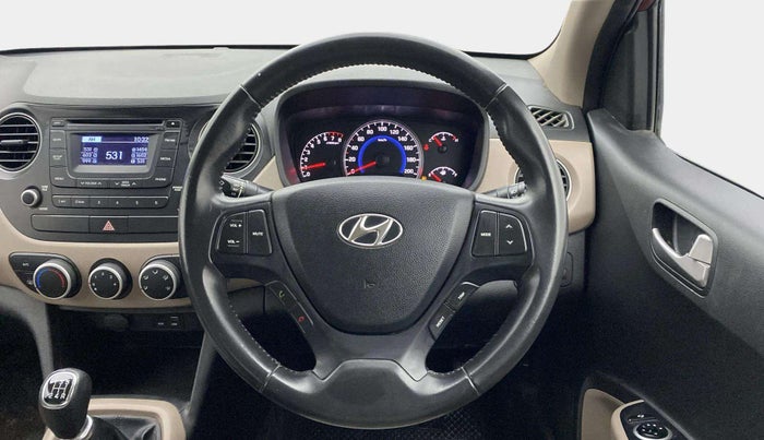2015 Hyundai Grand i10 ASTA 1.2 KAPPA VTVT, Petrol, Manual, 15,889 km, Steering Wheel Close Up