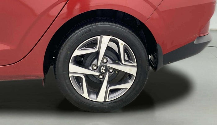 2021 Hyundai AURA SX PLUS 1.2 AMT, Petrol, Automatic, 15,281 km, Left Rear Wheel