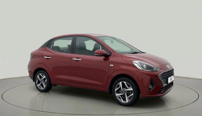 2021 Hyundai AURA SX PLUS 1.2 AMT, Petrol, Automatic, 15,281 km, Right Front Diagonal