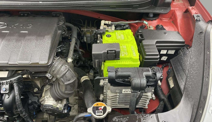 2021 Hyundai AURA SX PLUS 1.2 AMT, Petrol, Automatic, 15,281 km, Engine View - Left