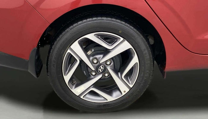 2021 Hyundai AURA SX PLUS 1.2 AMT, Petrol, Automatic, 15,281 km, Right Rear Wheel