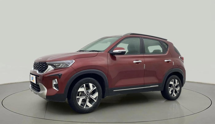2021 KIA SONET HTX 1.0 IMT, Petrol, Manual, 23,799 km, Left Front Diagonal