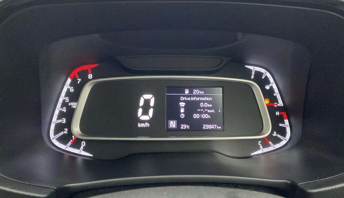 2021 KIA SONET HTX 1.0 IMT, Petrol, Manual, 23,799 km, Odometer Image