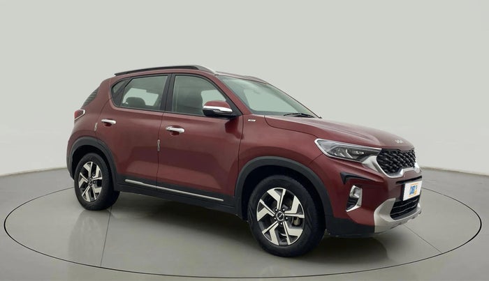 2021 KIA SONET HTX 1.0 IMT, Petrol, Manual, 23,799 km, Right Front Diagonal