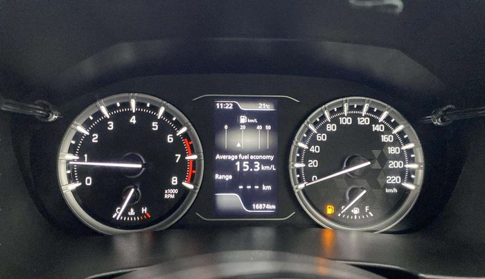 2024 Maruti Grand Vitara SIGMA SMART HYBRID, Petrol, Manual, 16,905 km, Odometer Image