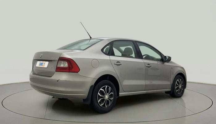 2012 Skoda Rapid AMBITION 1.6 TDI CR MT, Diesel, Manual, 81,039 km, Right Back Diagonal