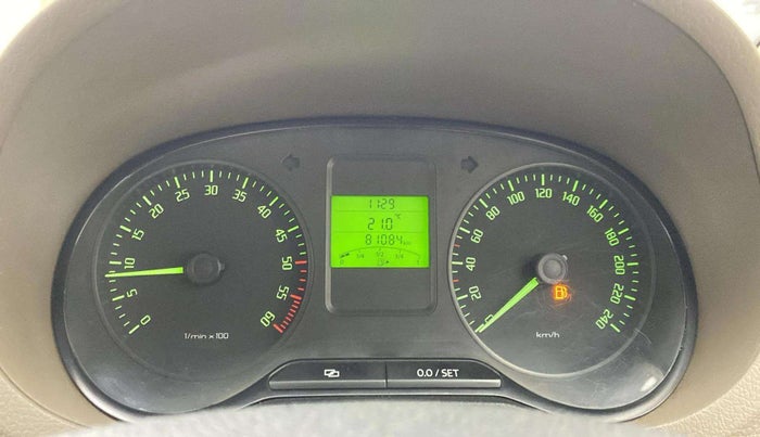 2012 Skoda Rapid AMBITION 1.6 TDI CR MT, Diesel, Manual, 81,039 km, Odometer Image