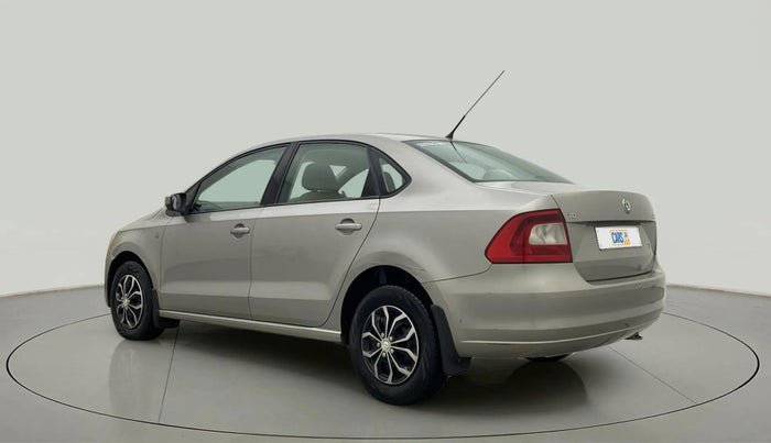2012 Skoda Rapid AMBITION 1.6 TDI CR MT, Diesel, Manual, 81,039 km, Left Back Diagonal