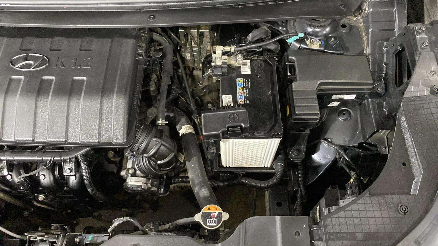 2023 Hyundai EXTER SX (O) CONNECT, Petrol, Manual, 9,905 km, Engine View - Left