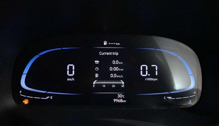 2023 Hyundai EXTER SX (O) CONNECT, Petrol, Manual, 9,905 km, Odometer Image