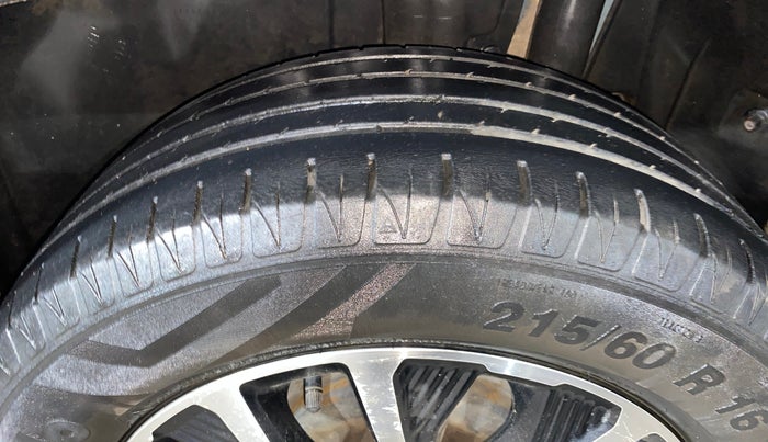 2021 Maruti Vitara Brezza ZXI PLUS, Petrol, Manual, 62,466 km, Left Rear Tyre Tread