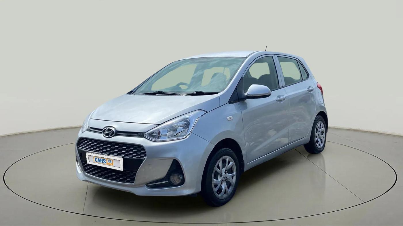 2017 Hyundai Grand i10 MAGNA 1.2 KAPPA VTVT, Petrol, Manual, 43,605 km, Left Front Diagonal