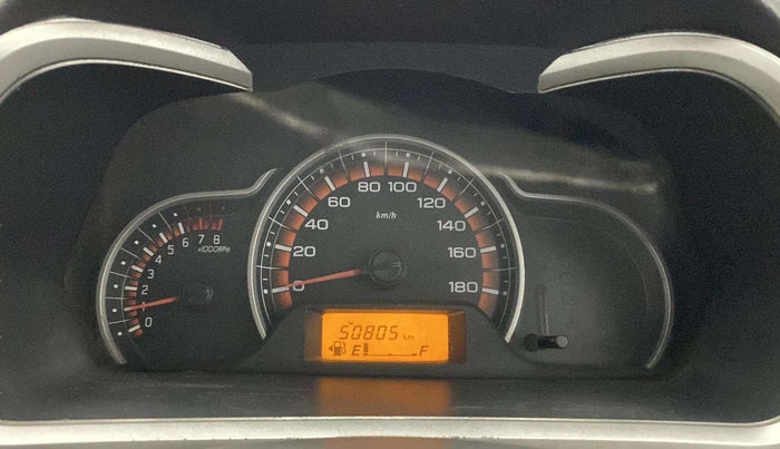 2016 Maruti Alto K10 VXI, Petrol, Manual, 50,805 km, Odometer Image