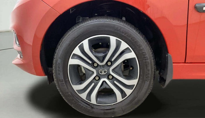 2023 Tata Tiago XT RHYTHM PETROL, Petrol, Manual, 11,513 km, Left Front Wheel