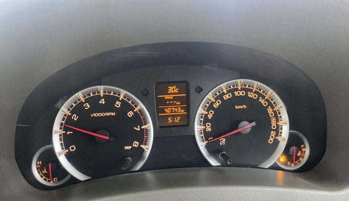2017 Maruti Ertiga ZXI, Petrol, Manual, 40,711 km, Odometer Image