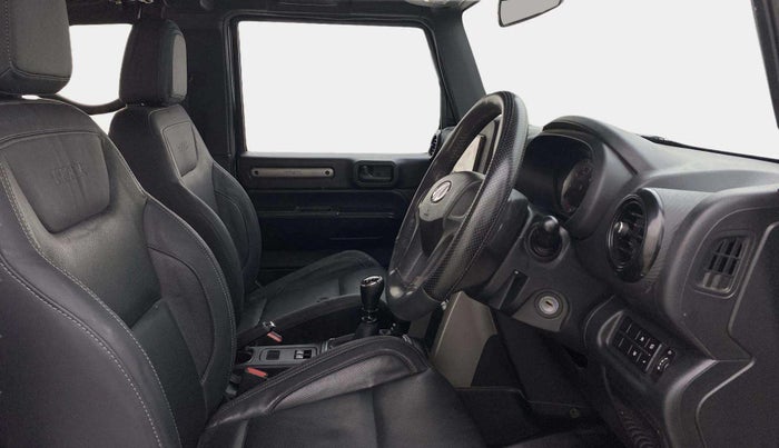 2021 Mahindra Thar AX (O) P 4WD MT CT, Petrol, Manual, 94,114 km, Right Side Front Door Cabin
