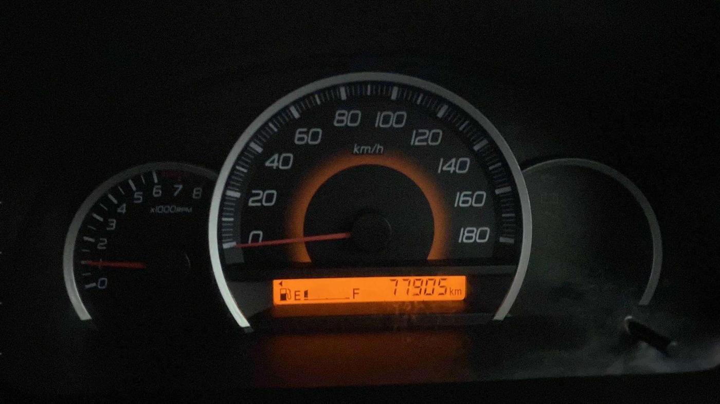 2014 Maruti Wagon R 1.0 VXI, Petrol, Manual, 77,888 km, Odometer Image