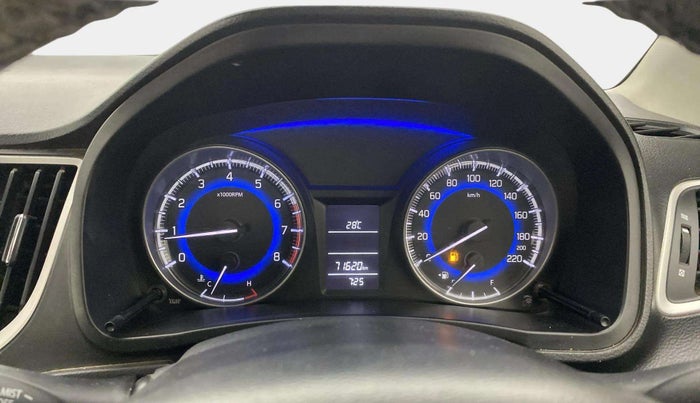 2016 Maruti Baleno DELTA PETROL 1.2, Petrol, Manual, 71,575 km, Odometer Image